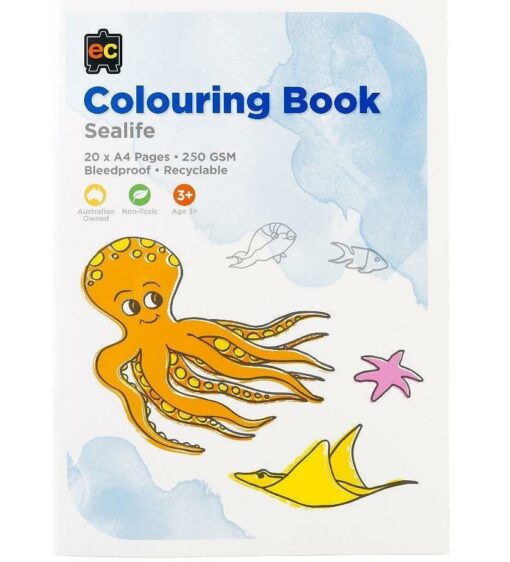 EC Sealife Colouring Book