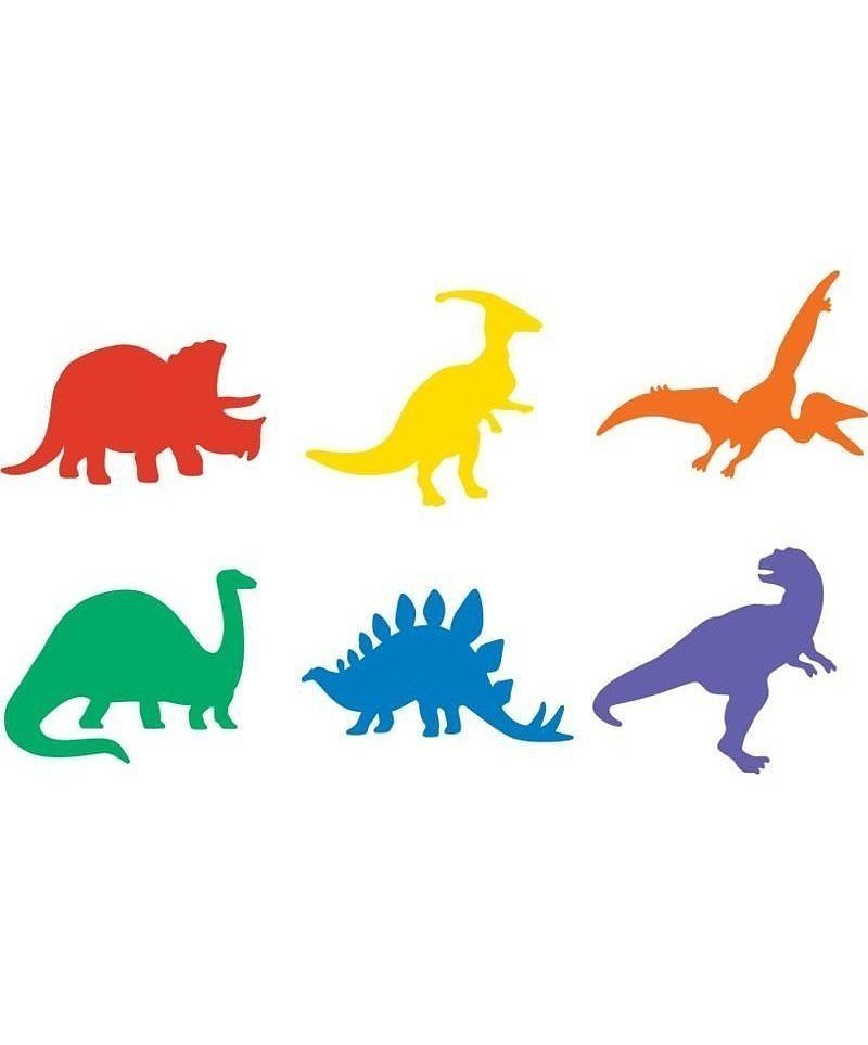 EC Dinosaur Stencil Set - Set of 6 - Craft4Kids Australia