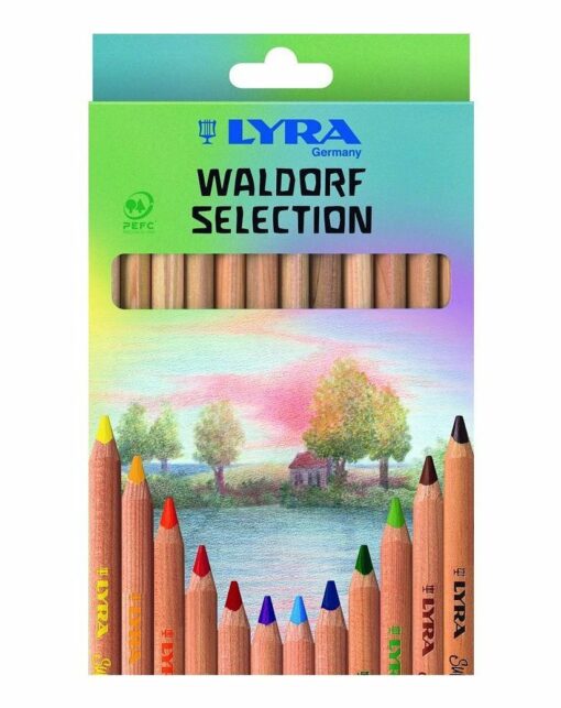 Lyra Super Ferby Nature (Waldorf Selection) Pencils - Pack of 12