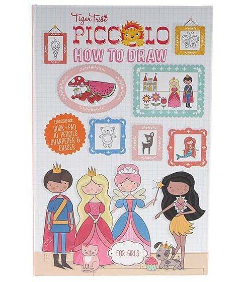 Tiger Tribe Piccolo How To Draw – Flowers, Princesses & more 1